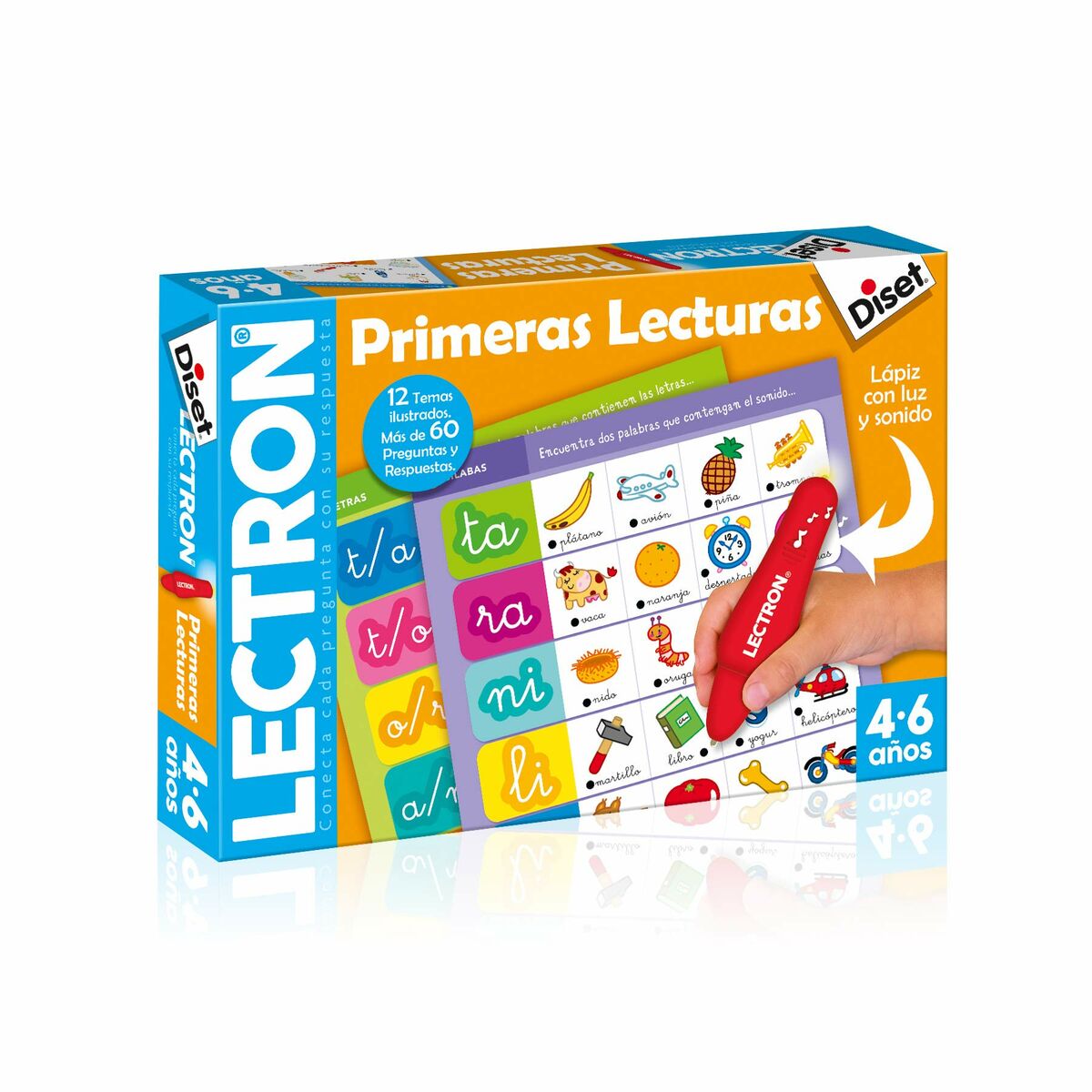 Joc Educativ Lectron Diset Primeras Lecturas ES - Jucarii si jocuri, Jocuri și accesorii