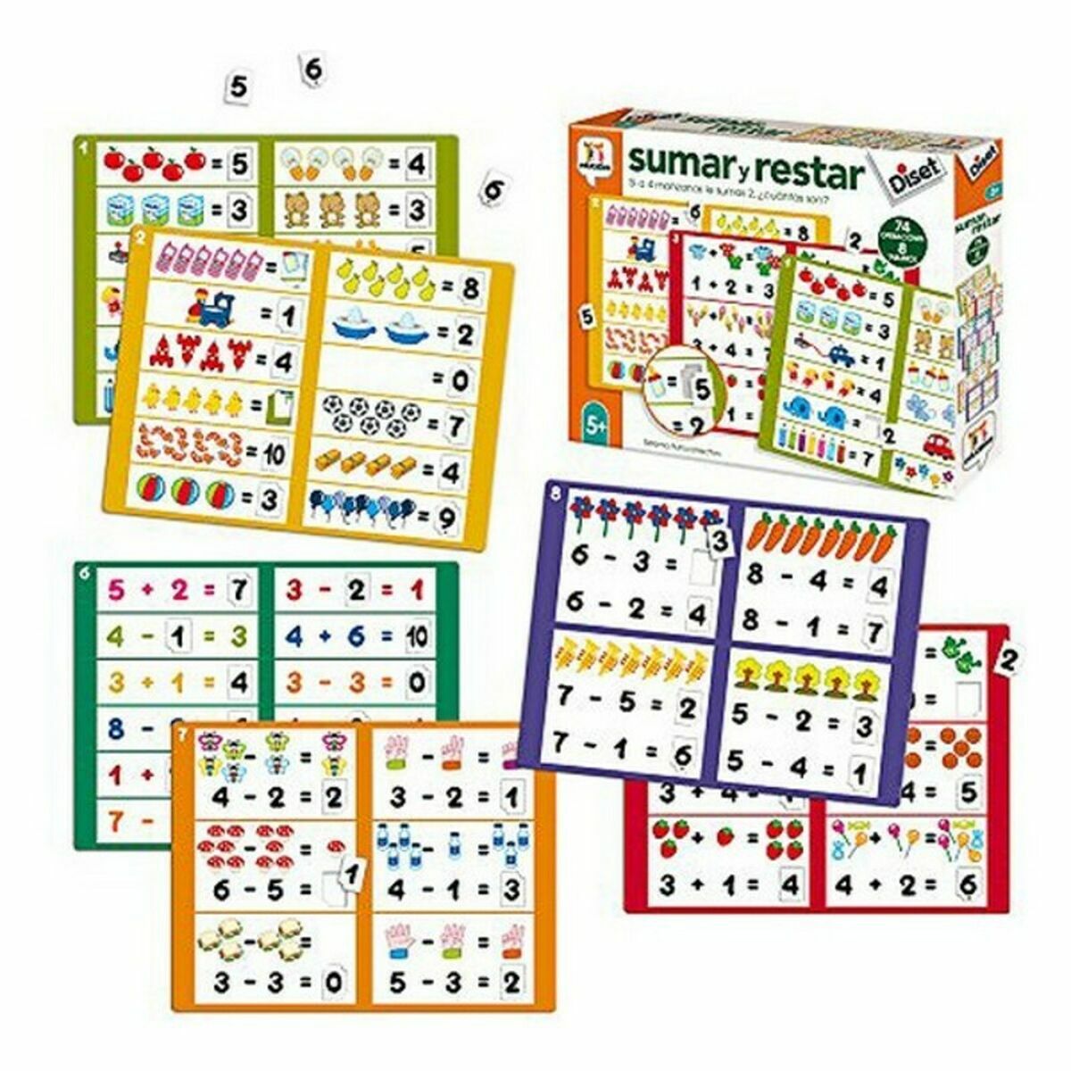 Joc Educativ Sumar y Restar Diset (ES) - Jucarii si jocuri, Jocuri și accesorii