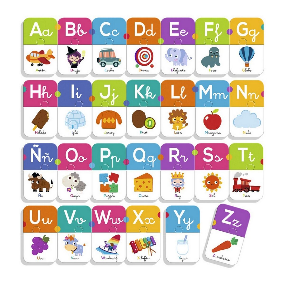 Joc Educativ Diset El Abecedario 54 Piese - Jucarii si jocuri, Jocuri și accesorii