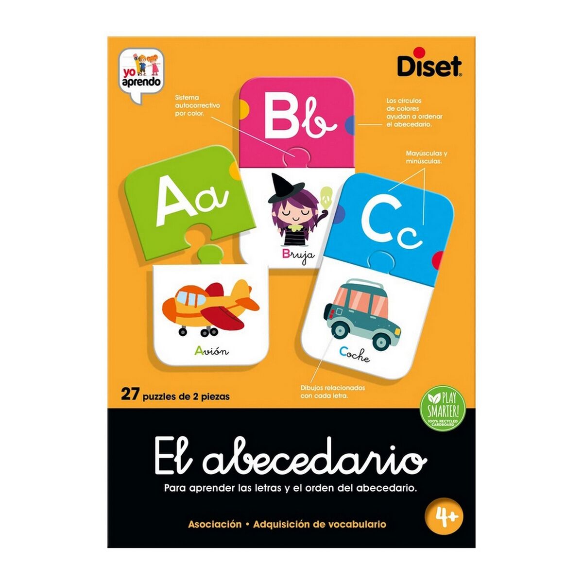 Joc Educativ Diset El Abecedario 54 Piese - Jucarii si jocuri, Jocuri și accesorii