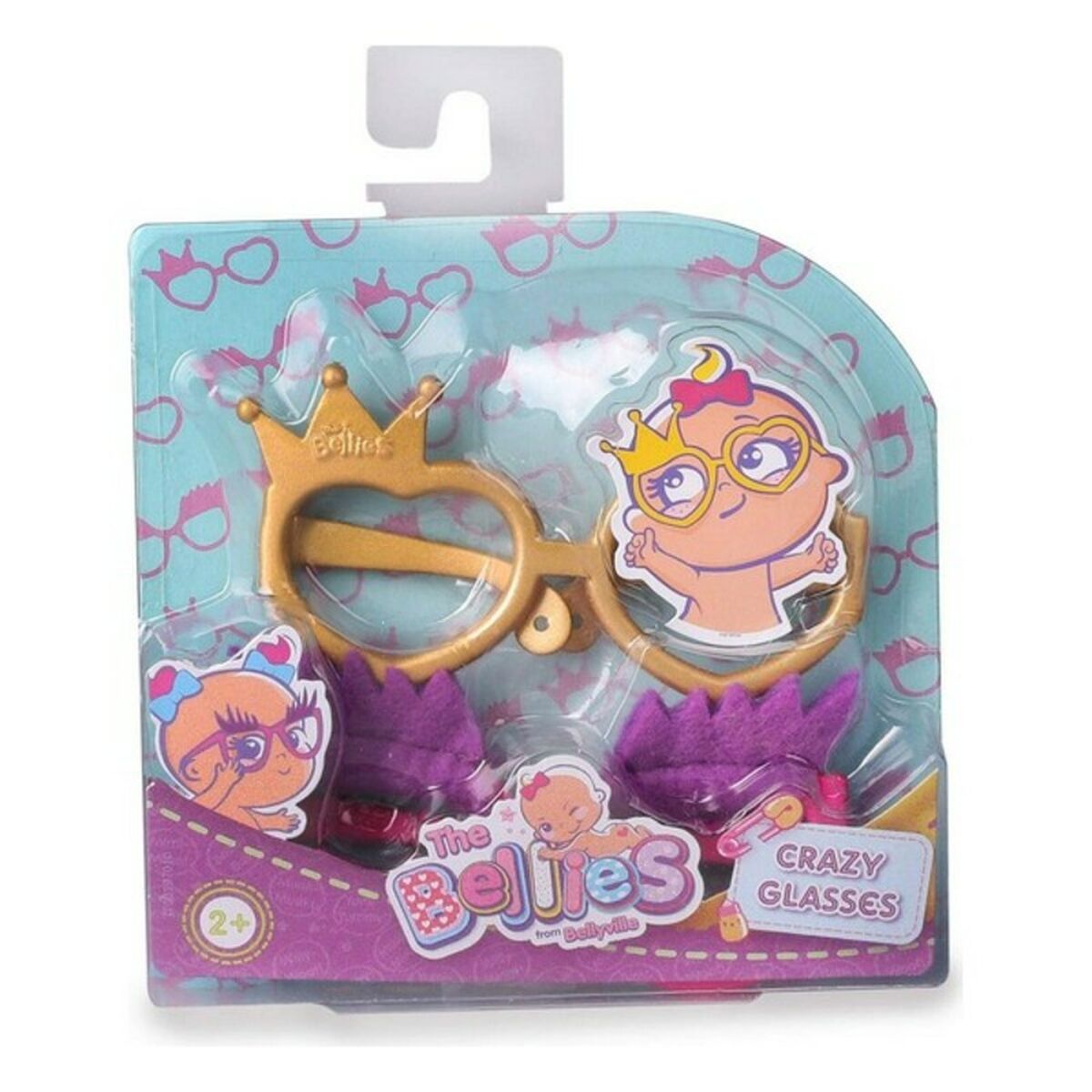 Accesorii pentru papusi The Bellies Crazy Glasses The Bellies 700016224 - Jucarii si jocuri, Păpuși și accesorii