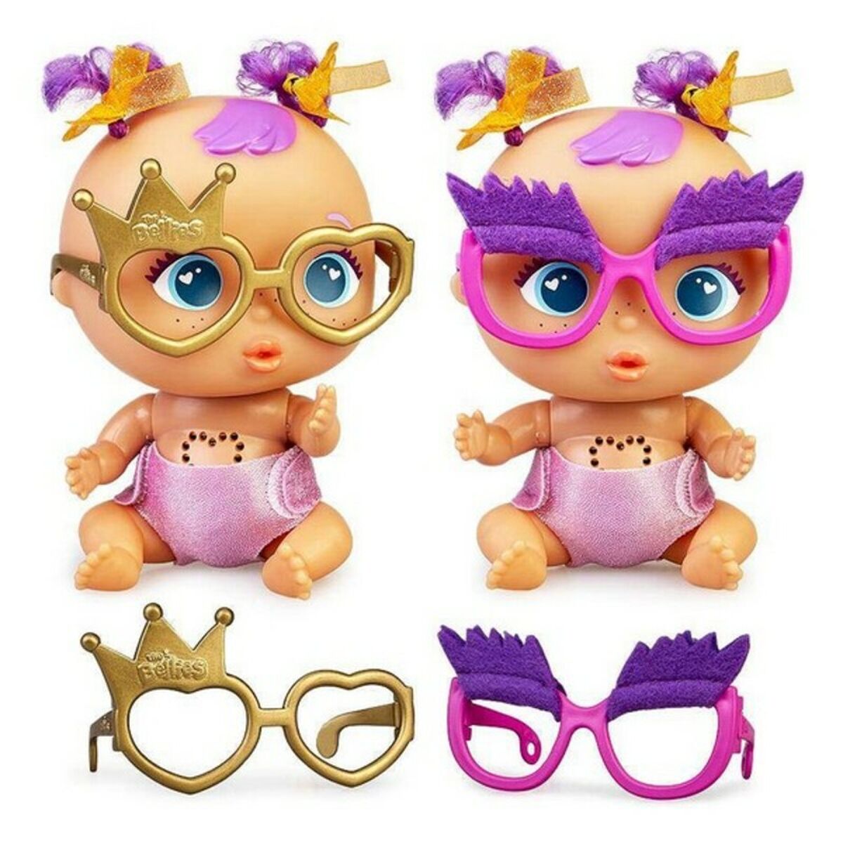 Accesorii pentru papusi The Bellies Crazy Glasses The Bellies 700016224 - Jucarii si jocuri, Păpuși și accesorii