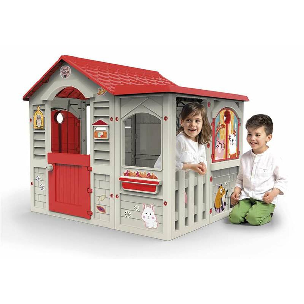 Casă pentru Copii de Joacă Chicos Grand Cottage XL 122 x 103 x 104 cm - Jucarii si jocuri, În aer liber și sport