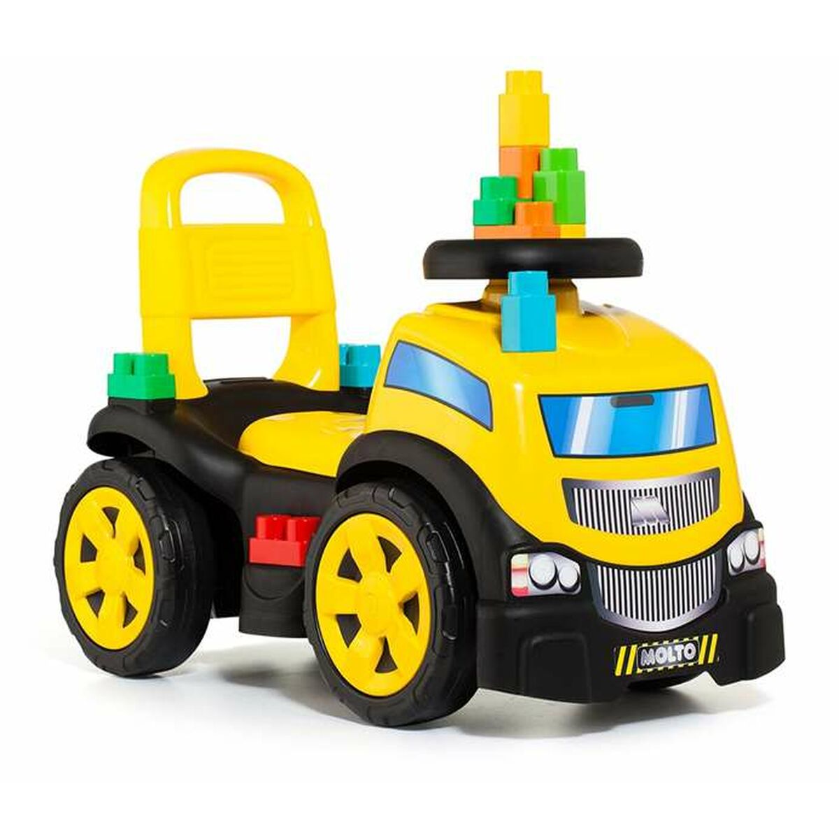 Mașină-Premergător Moltó Trucks and blocks 89 cm - Jucarii si jocuri, În aer liber și sport