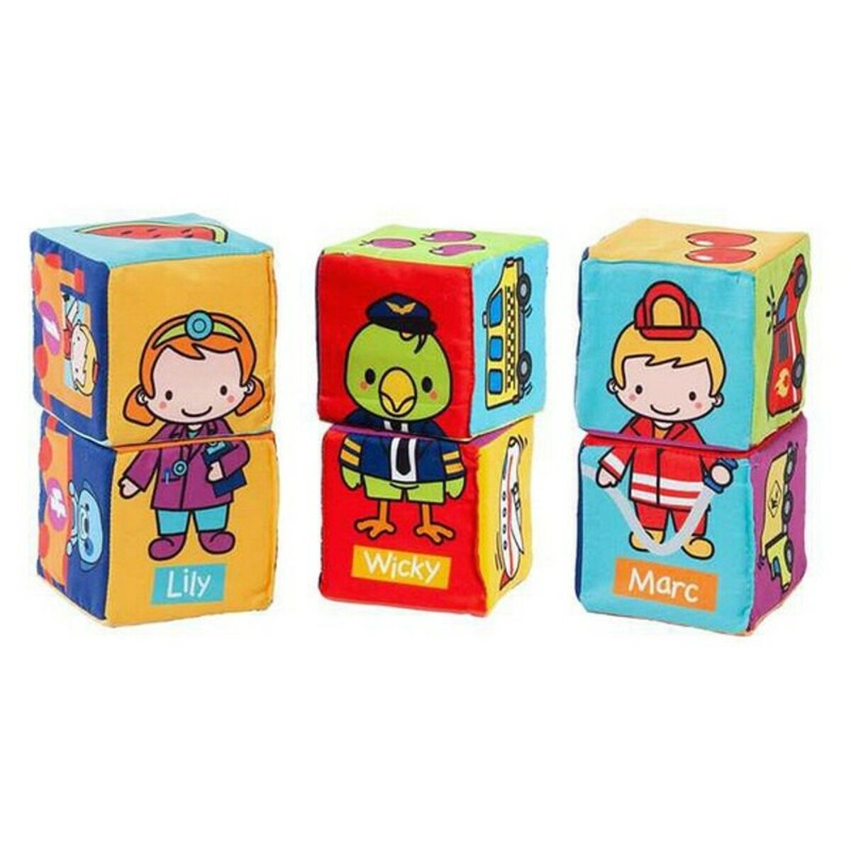 Blocuri Moi de Învățare Moltó (6 pcs) - Bebelus, Jucăriile copilăriei timpurii
