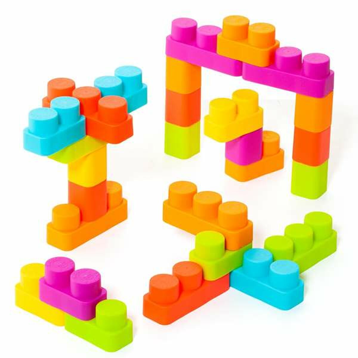 Set de Construcție Moltó Blocks & Puzzles 15 Piese - Jucarii si jocuri