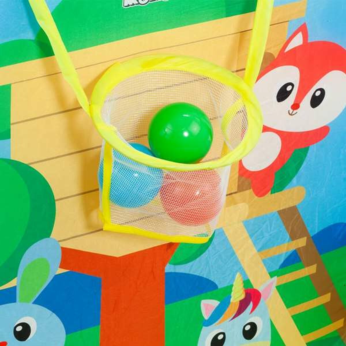 Piscină cu Mingi Moltó Coș 25 Bile 76 x 100 x 110 cm - Jucarii si jocuri, În aer liber și sport