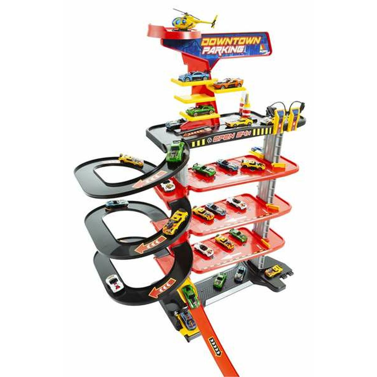 Garaj Parking cu Vehicule Moltó - Jucarii si jocuri, Vehicule