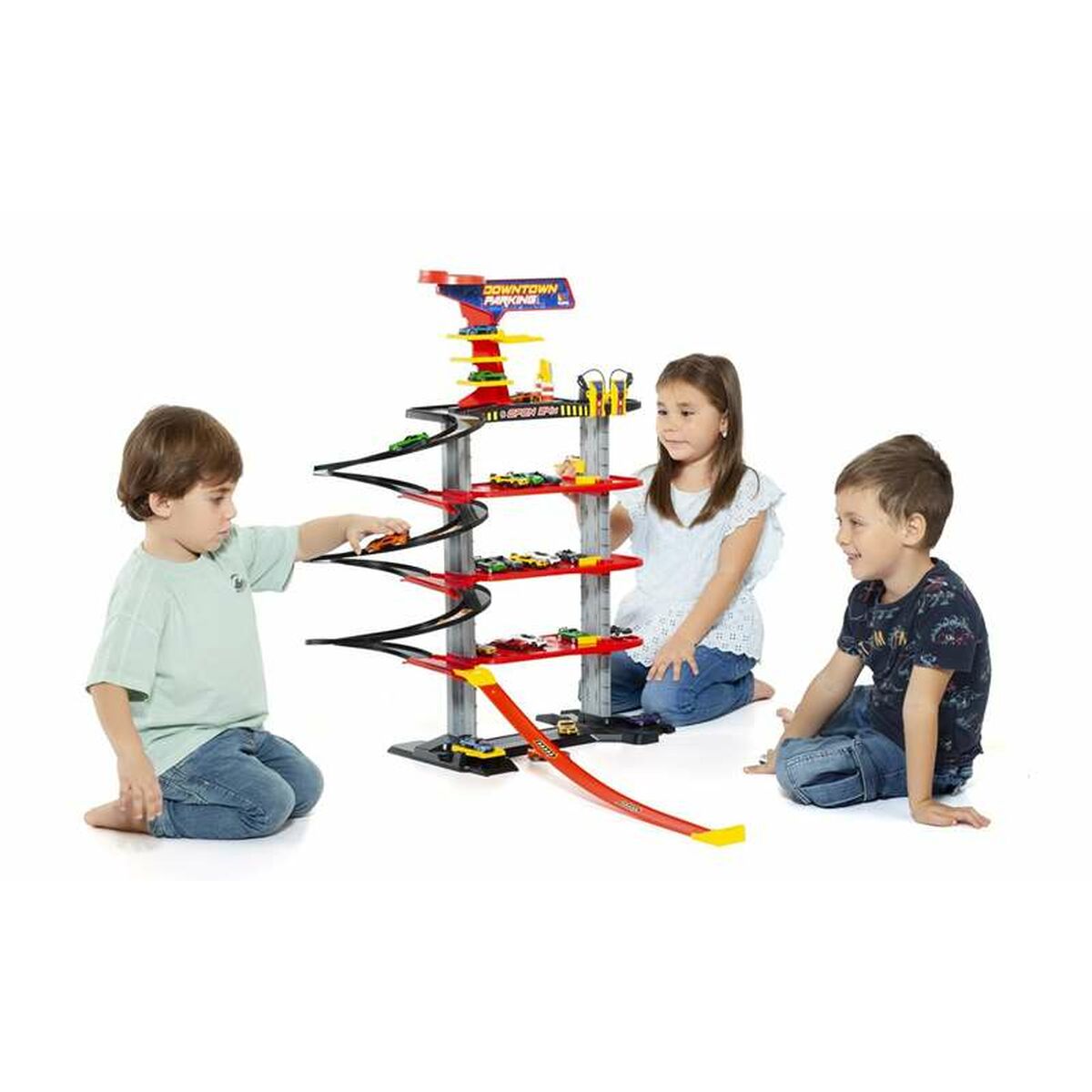 Garaj Parking cu Vehicule Moltó - Jucarii si jocuri, Vehicule