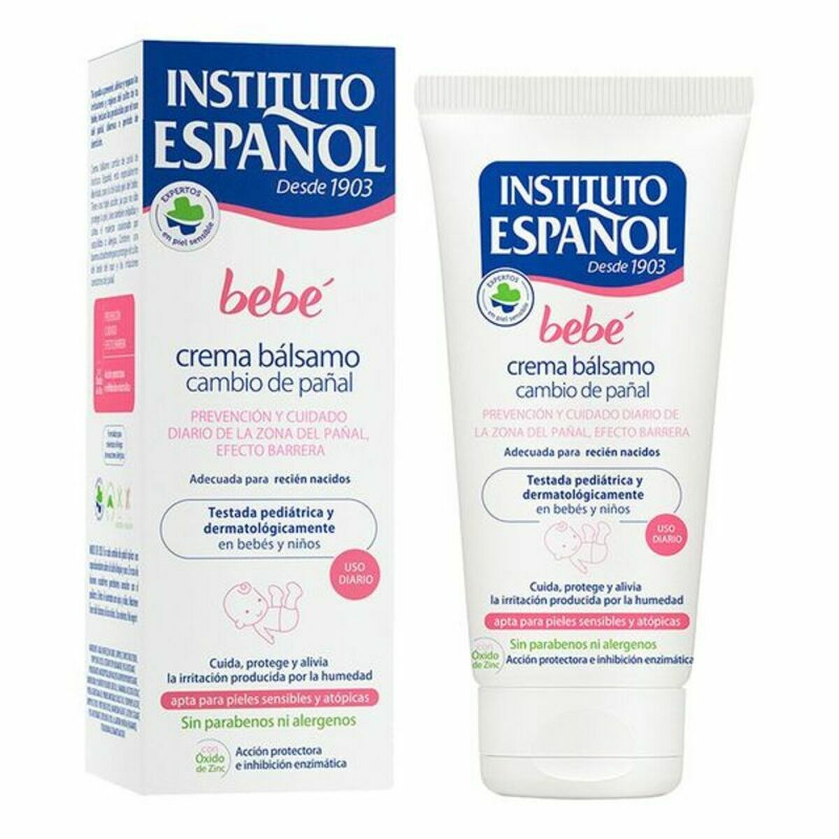 Cremă de Îngrijire Zilnică pentru Zona Scutecului Instituto Español Bebe (150 ml) 150 ml - Bebelus, Igienă și îngrijire