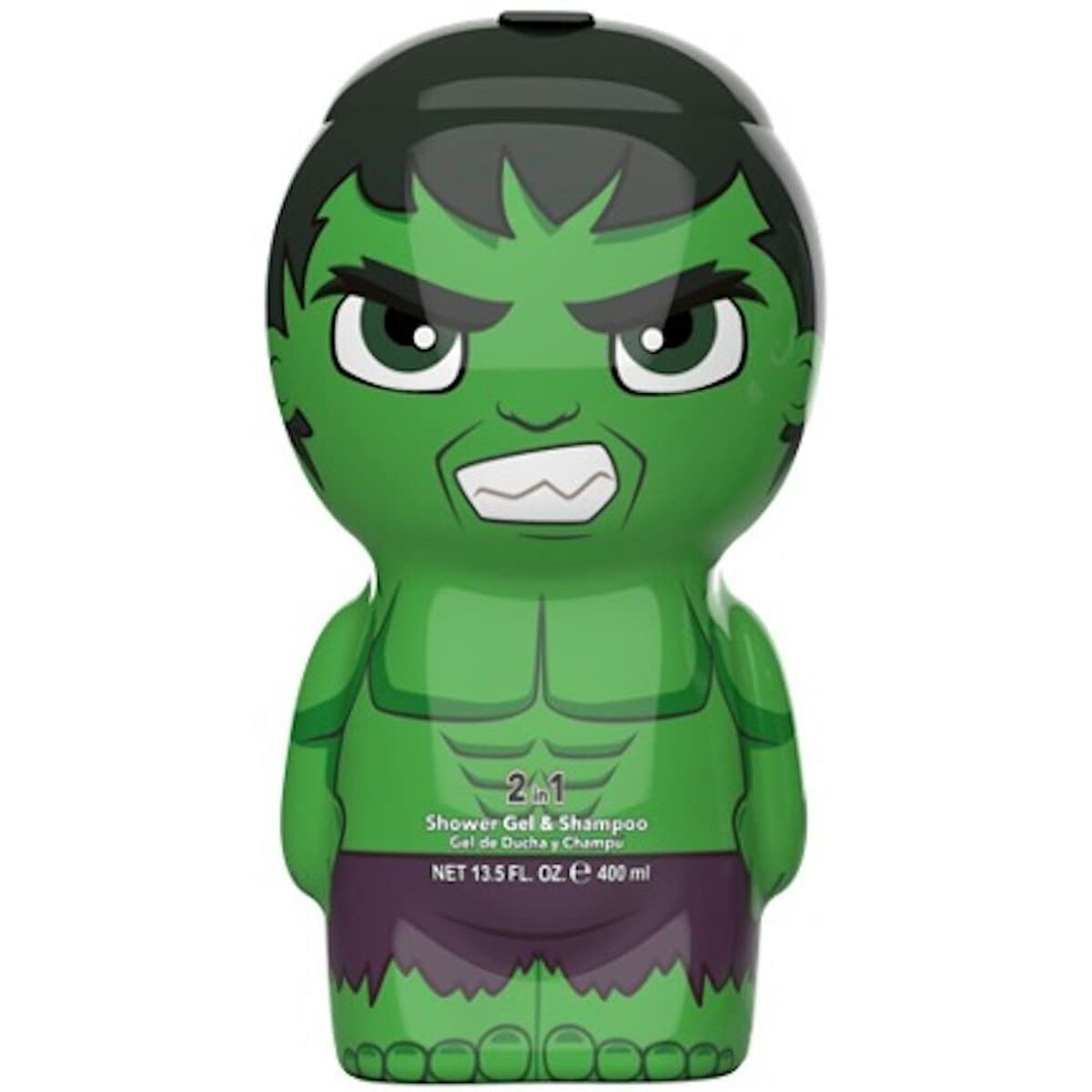 Gel și Șampon 2 în 1 Air-Val Hulk 400 ml - Bebelus, Igienă și îngrijire