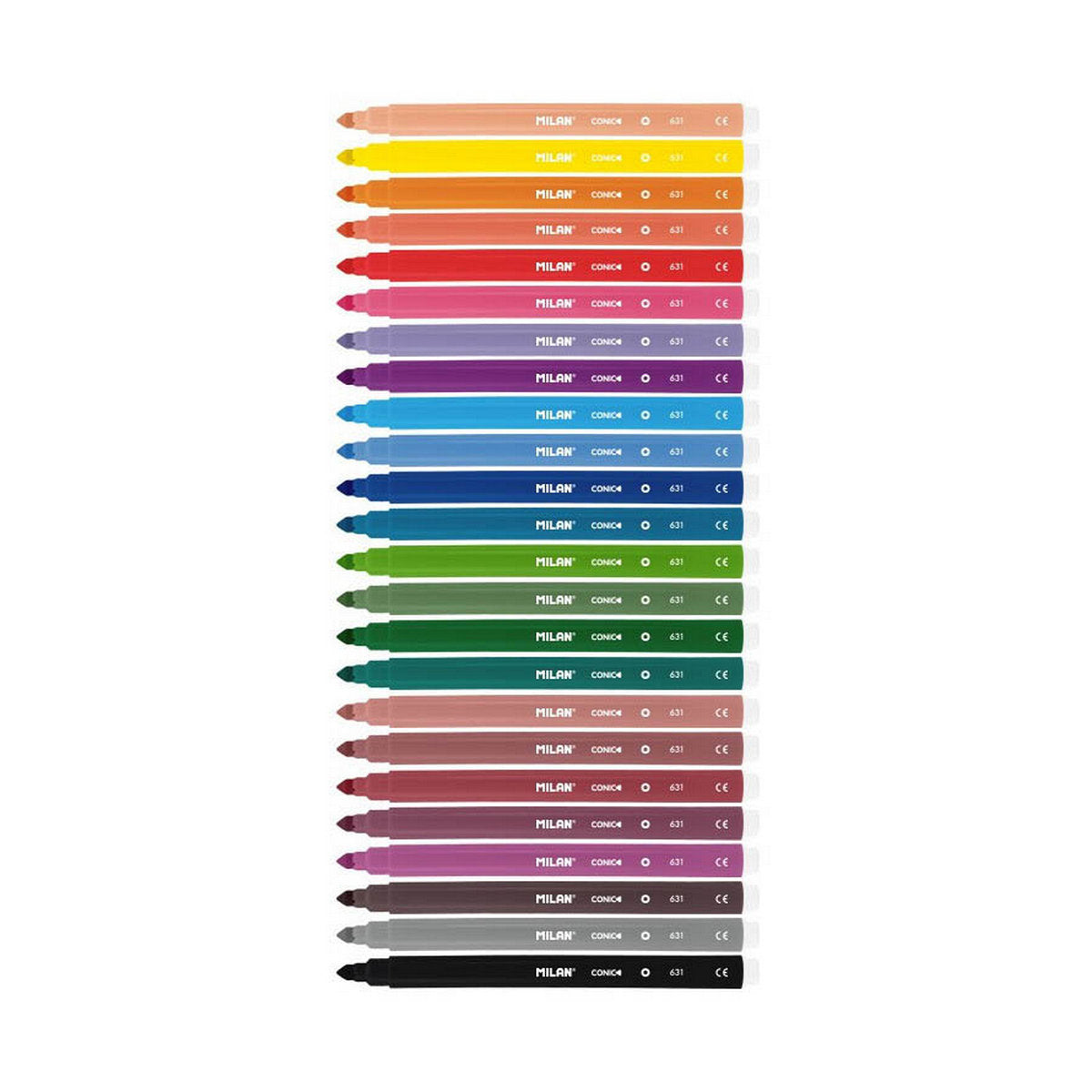 Carioci Milan 24 MAXI Multicolor - Birou și papetărie, Pixuri, creioane și articole de scris
