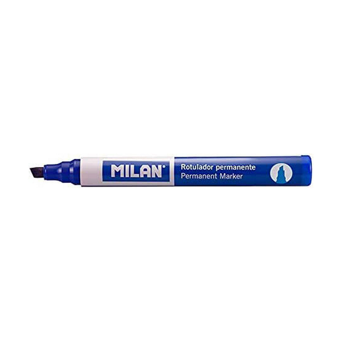 Marker permanent Milan Albastru PVC - Birou și papetărie, Pixuri, creioane și articole de scris