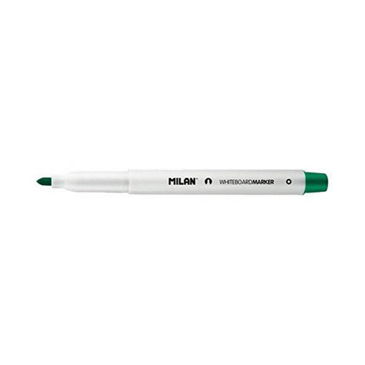 Carioci Milan Tablă albă 12 Unități Verde PVC - Birou și papetărie, Pixuri, creioane și articole de scris