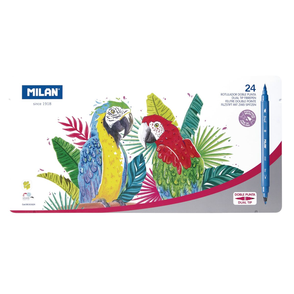 Set de Carioci Milan 24 Piese - Birou și papetărie, Pixuri, creioane și articole de scris