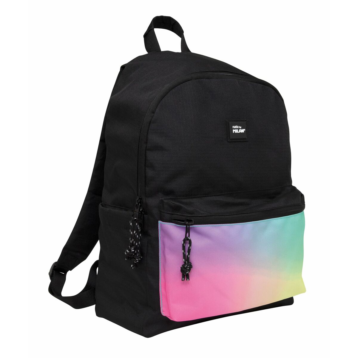 Rucsac Casual Milan Negru 41 x 30 x 18 cm - Birou și papetărie, Material școlar și educațional