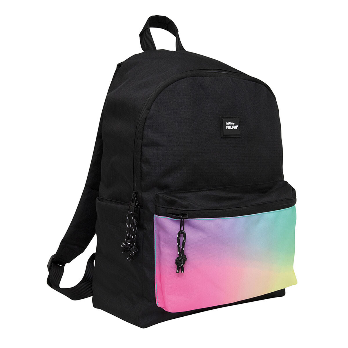 Rucsac Casual Milan Negru 41 x 30 x 18 cm - Birou și papetărie, Material școlar și educațional