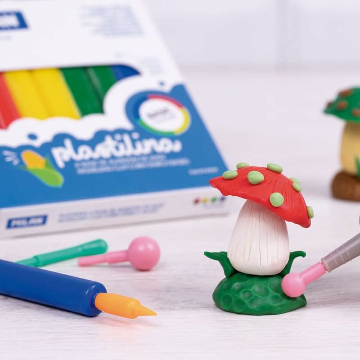 Batoane de plastilină Milan 330 g (4 Piese) - Jucarii si jocuri, Activități creative
