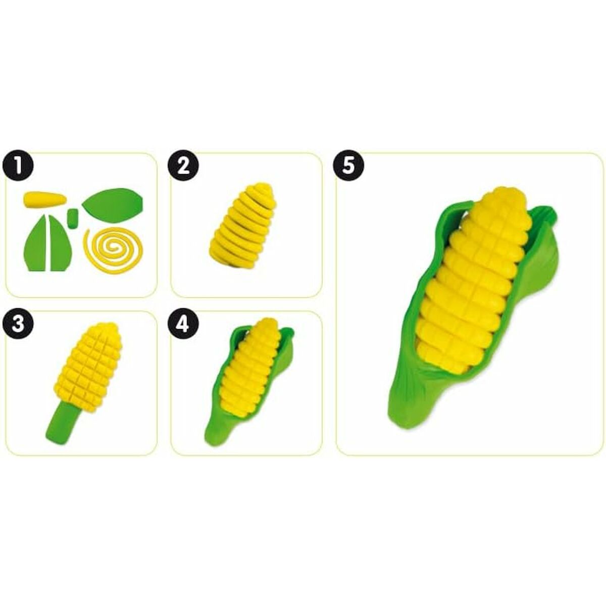 Batoane de plastilină Milan 330 g (4 Piese) - Jucarii si jocuri, Activități creative