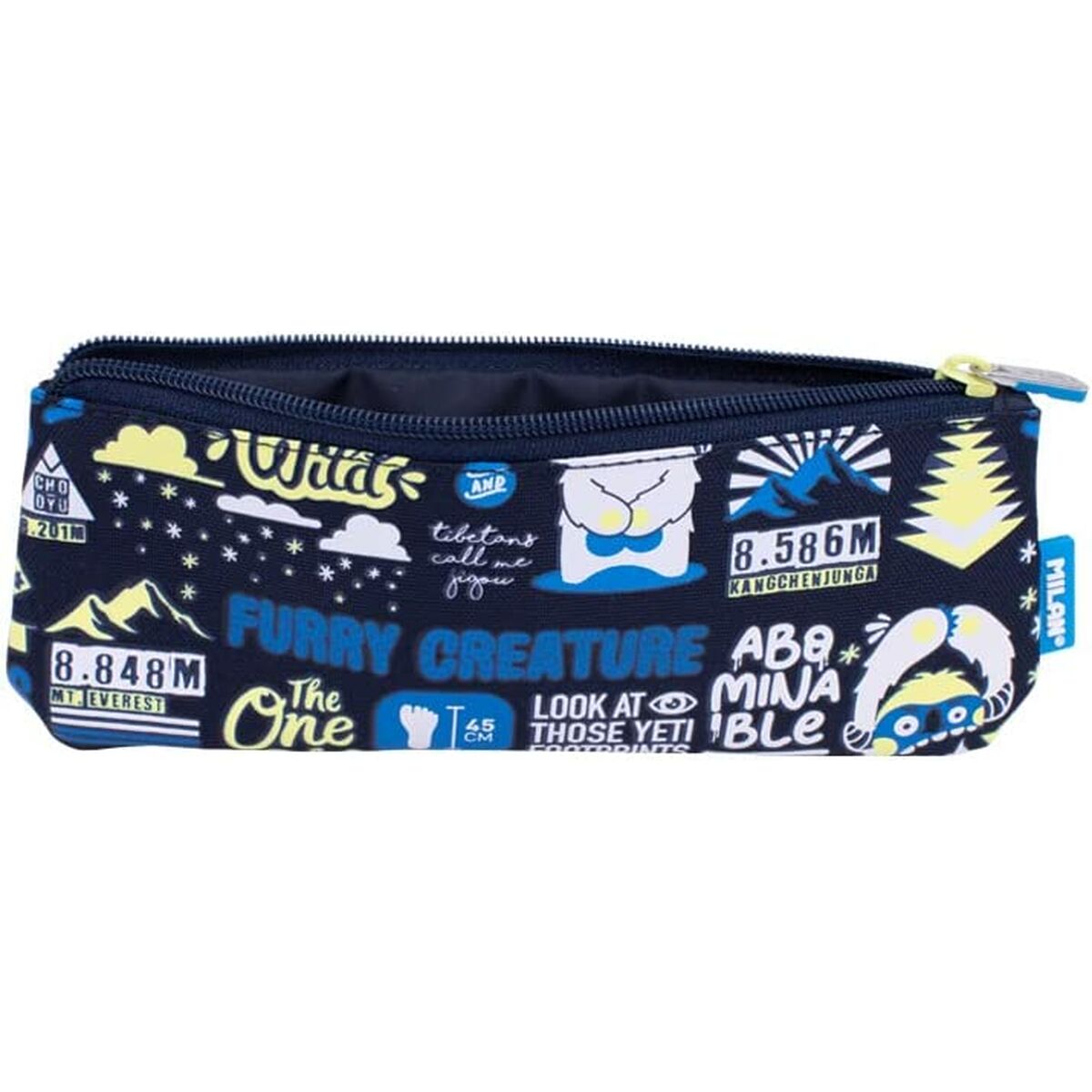 Penar Școlar Milan The Yeti Bleumarin 23 x 9 x 1,5 cm - Birou și papetărie, Material școlar și educațional