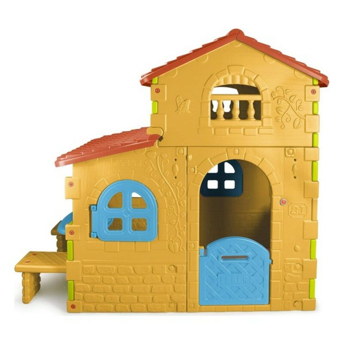 Casă pentru Copii de Joacă Feber Super Villa Feber 180 x 110 x 206 cm (180 x 110 x 206 cm) - Jucarii si jocuri, În aer liber și sport
