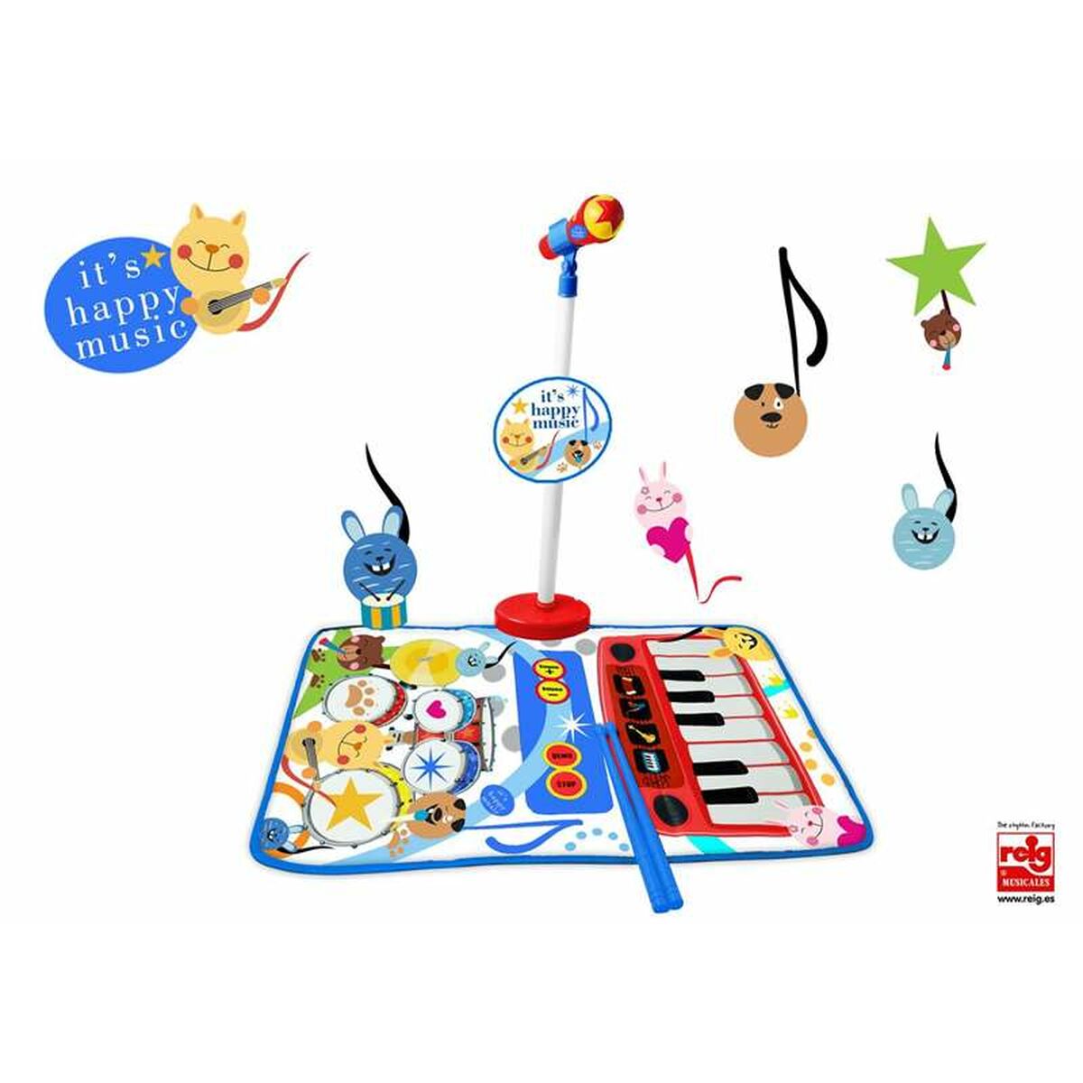 Set muzical Reig Happy Music - Jucarii si jocuri, Instrumente muzicale pentru copii