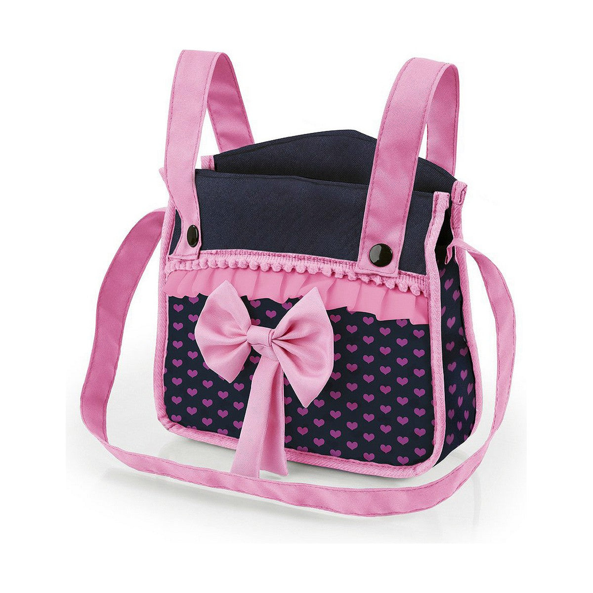 Cărucior pentru Păpuși Reig Dolls Pram Bleumarin 64 cm - Jucarii si jocuri, Păpuși și accesorii