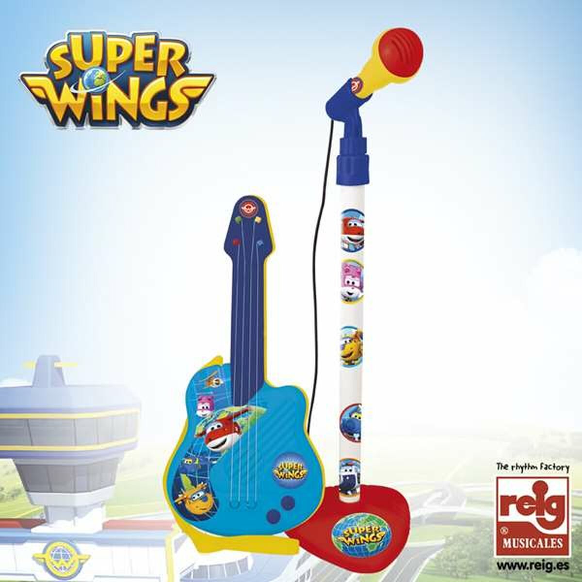 Chitară pentru Copii Reig Super Wings - Jucarii si jocuri, Instrumente muzicale pentru copii