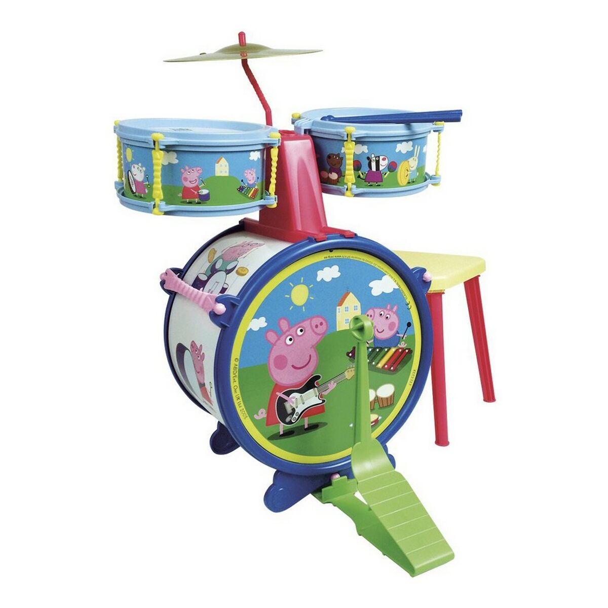 Tobe Peppa Pig 2323 Plastic 55 x 36 x 38 cm - Jucarii si jocuri, Instrumente muzicale pentru copii