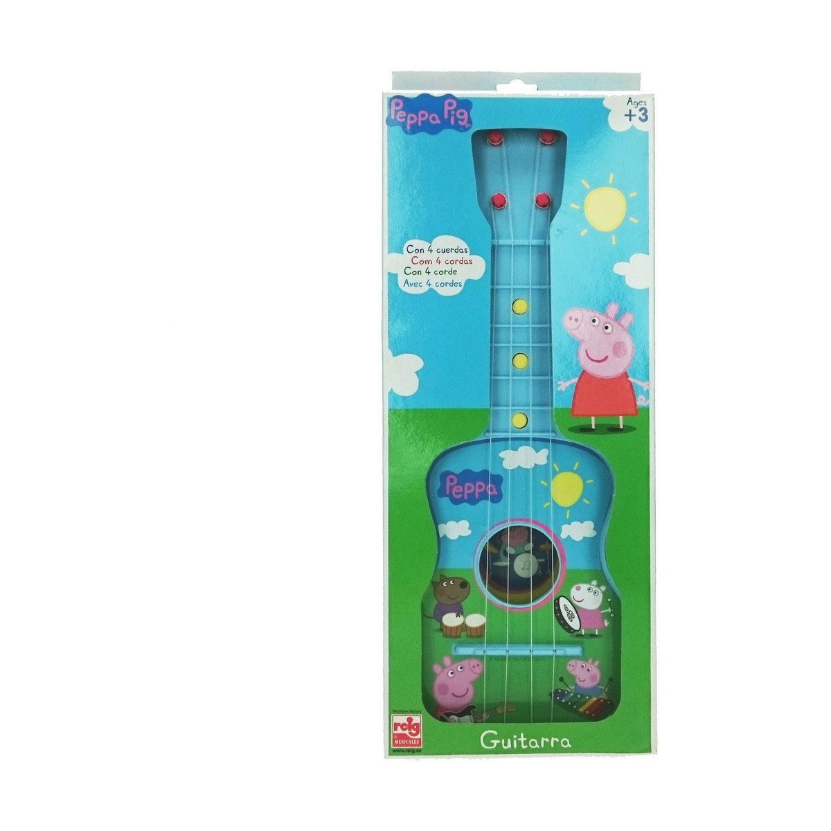 Chitară pentru Copii Peppa Pig Albastru Peppa Pig - Jucarii si jocuri, Instrumente muzicale pentru copii