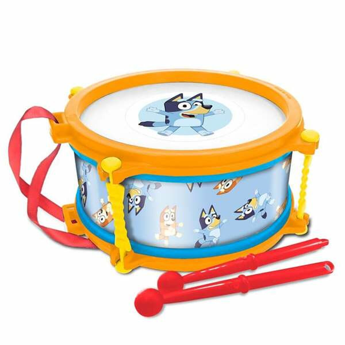 Cilindru Bluey Plastic - Jucarii si jocuri, Instrumente muzicale pentru copii