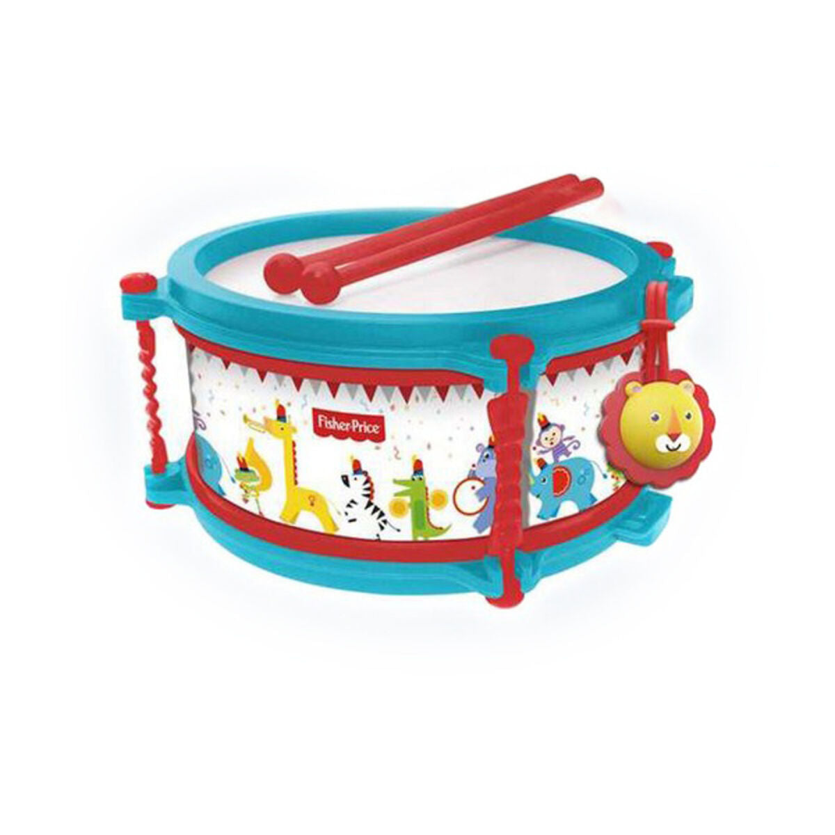 Cilindru Fisher Price animale Plastic - Jucarii si jocuri, Instrumente muzicale pentru copii