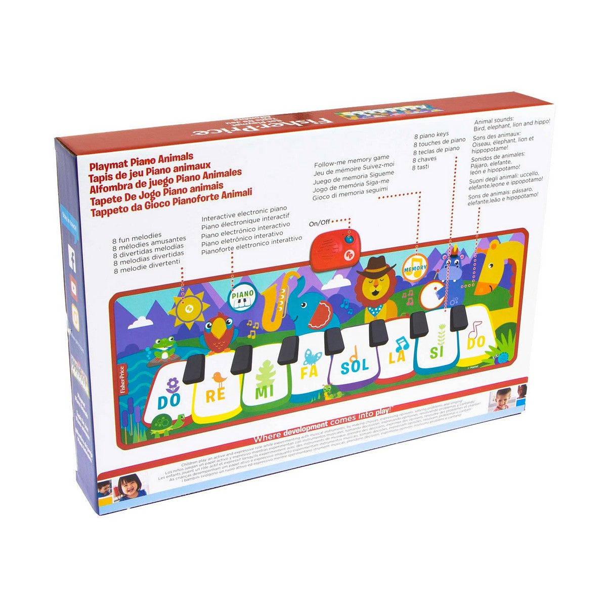 Joc Educativ Învăț cu Pianul Fisher Price Muzică - Jucarii si jocuri, Instrumente muzicale pentru copii
