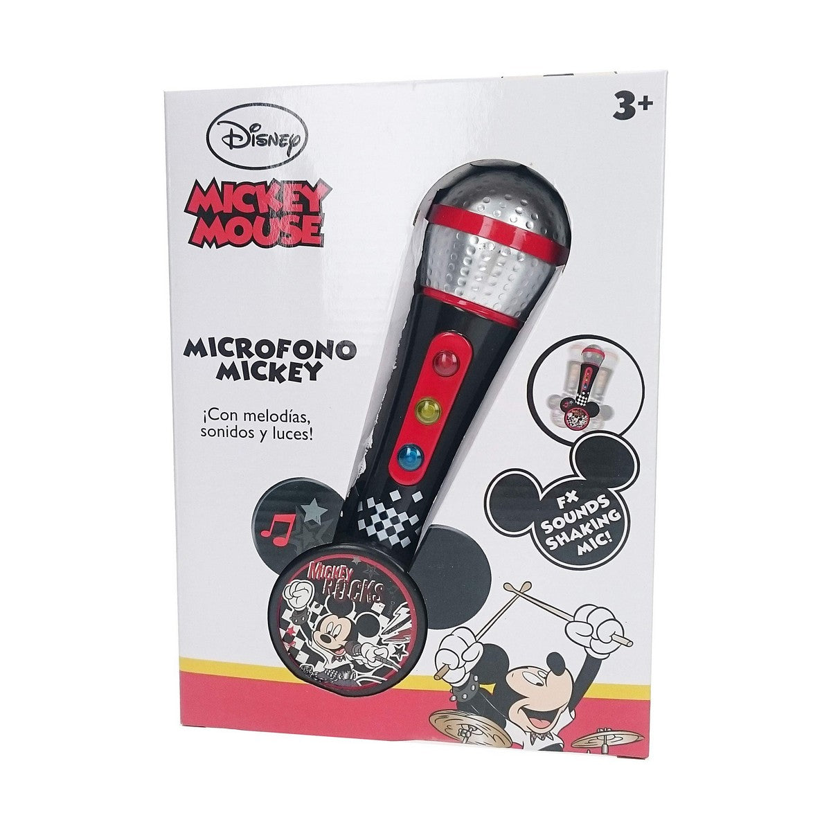 Microfon Karaoke Reig Mickey Mouse - Jucarii si jocuri, Instrumente muzicale pentru copii