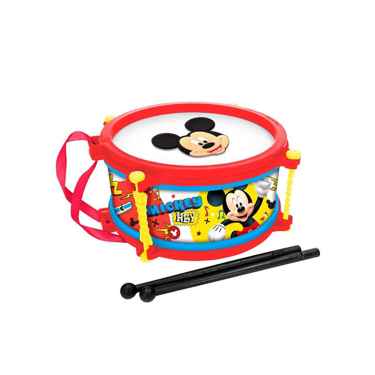 Cilindru Mickey Mouse Mickey Mouse Mickey Mouse Roșu - Jucarii si jocuri, Instrumente muzicale pentru copii