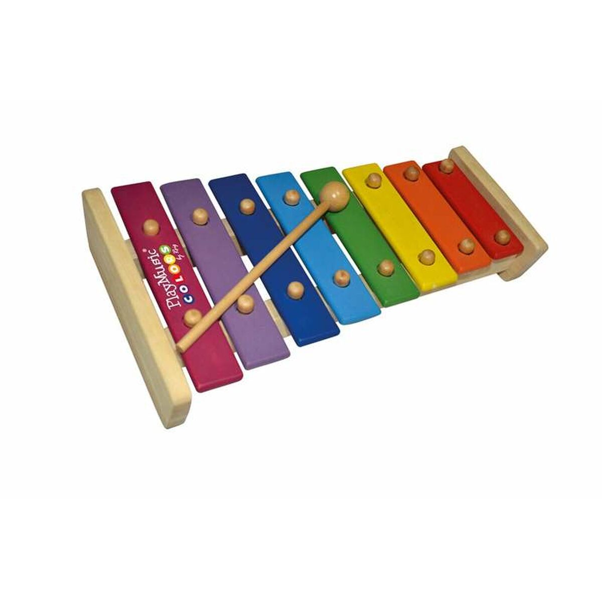 Xilofon Reig Multicolor Lemn Plastic 23 cm - Jucarii si jocuri, Instrumente muzicale pentru copii