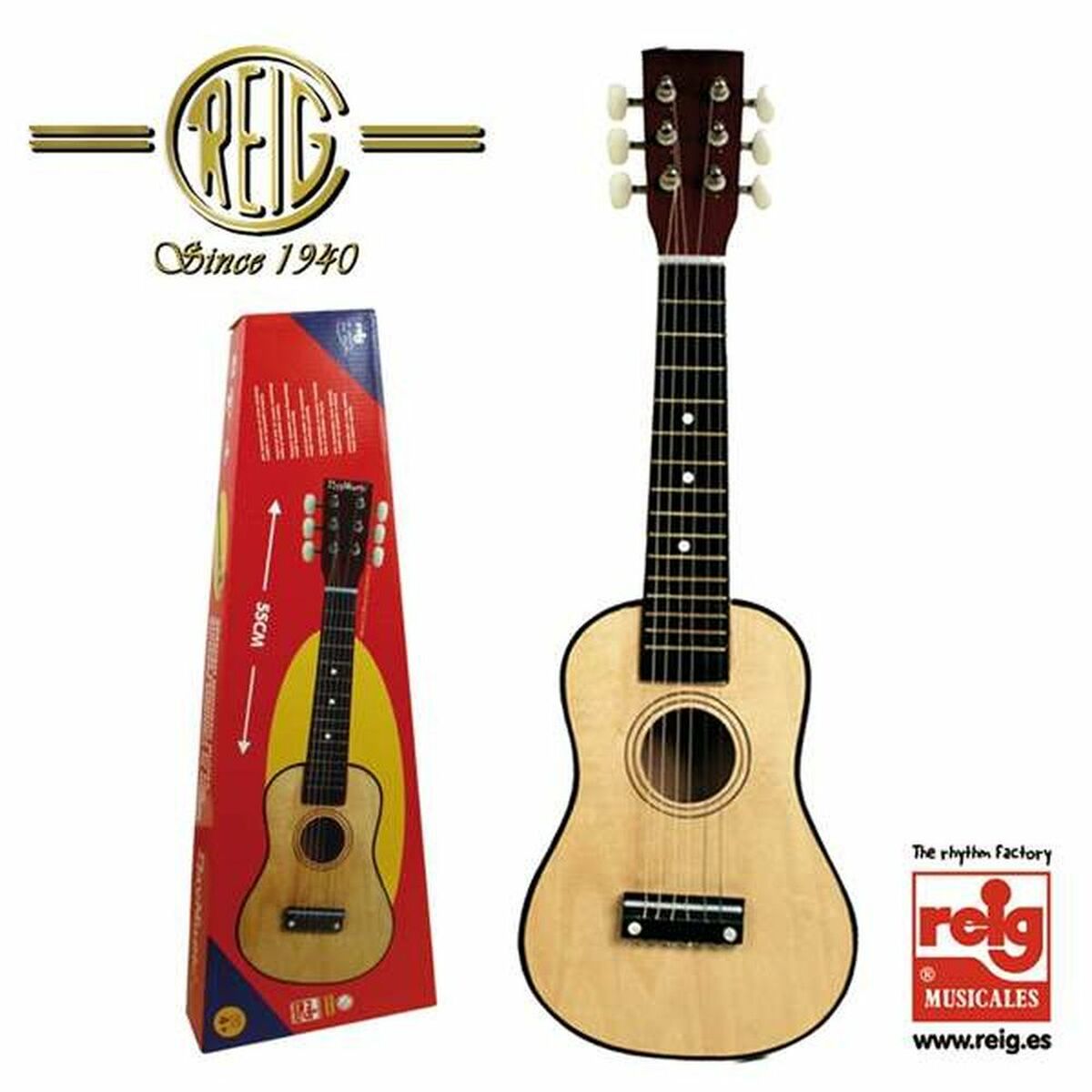 Chitară pentru Copii Reig REIG7060 (55 cm) - Jucarii si jocuri, Instrumente muzicale pentru copii