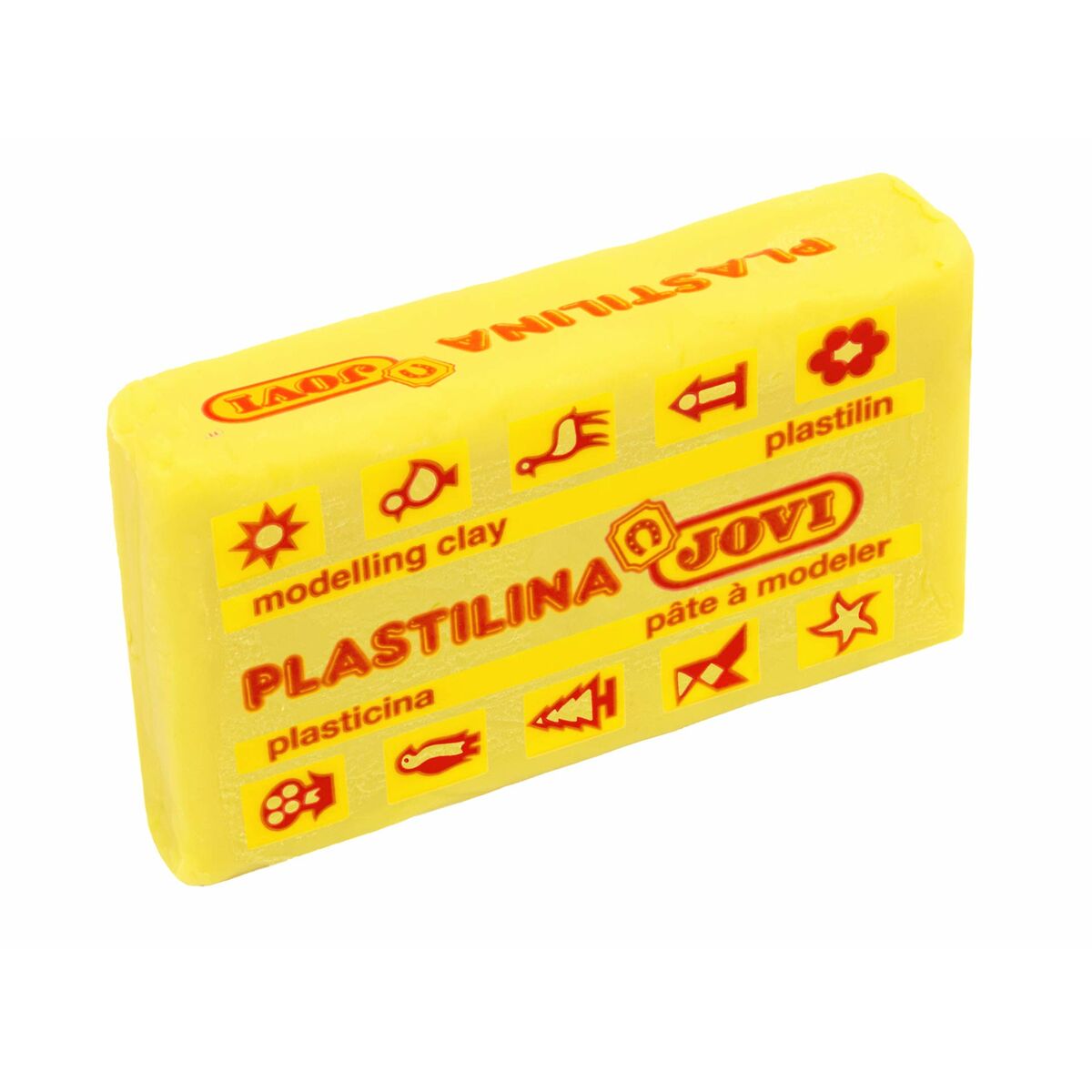 Plastilină Jovi Galben 50 g (30 Piese) - Jucarii si jocuri, Activități creative