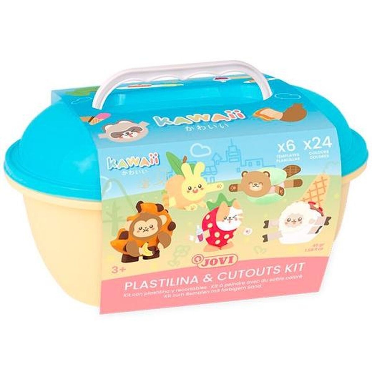 Joc de Plastilină Jovi KAWAII Multicolor - Jucarii si jocuri, Activități creative