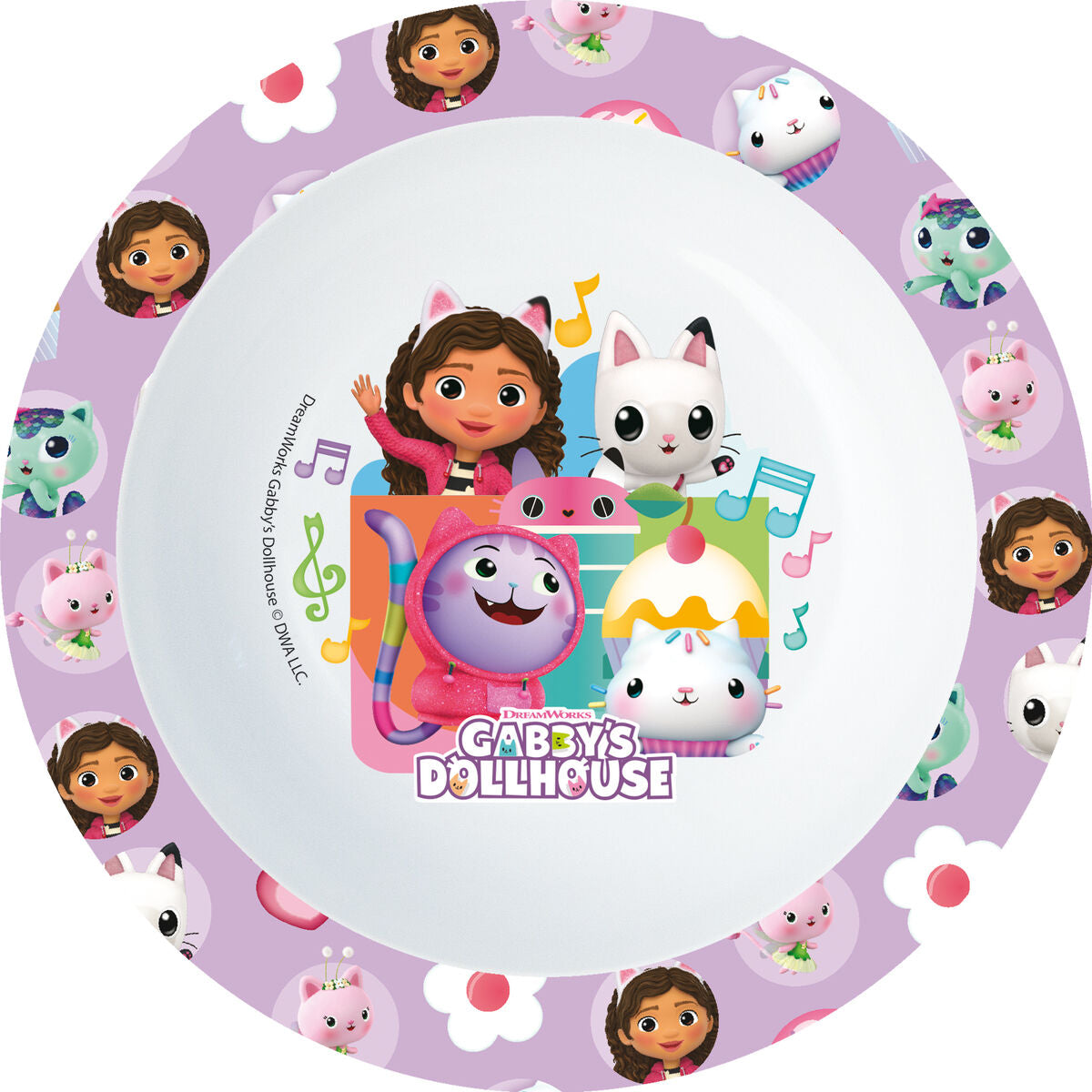 Set de veselă pentru copii Gabby's Dollhouse Party (5 Piese) - Acasă și bucătărie, Tacâmuri, veselă și sticlărie