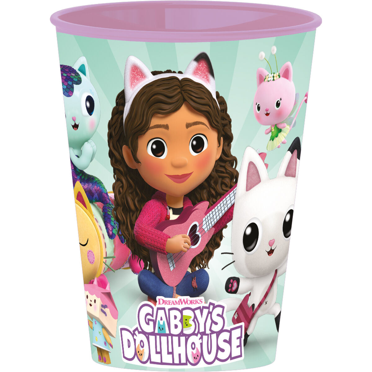 Set de veselă pentru copii Gabby's Dollhouse Party (5 Piese) - Acasă și bucătărie, Tacâmuri, veselă și sticlărie