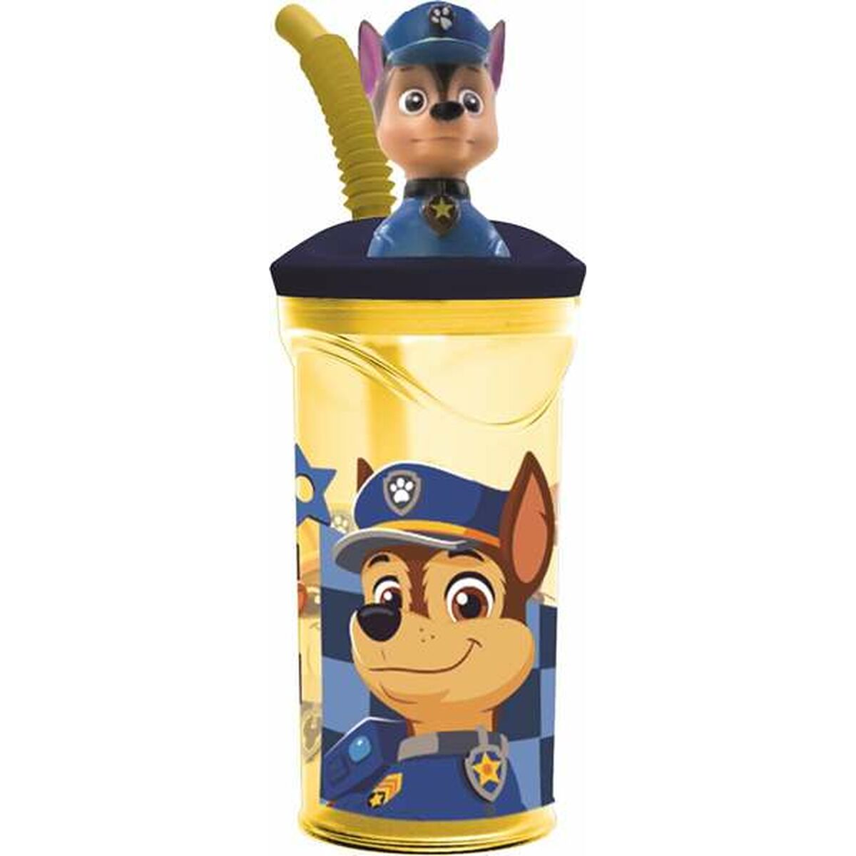 Pahar cu Pai The Paw Patrol Boy Rescue Pups 360 ml 3D - Bebelus, Alăptarea și hrănirea