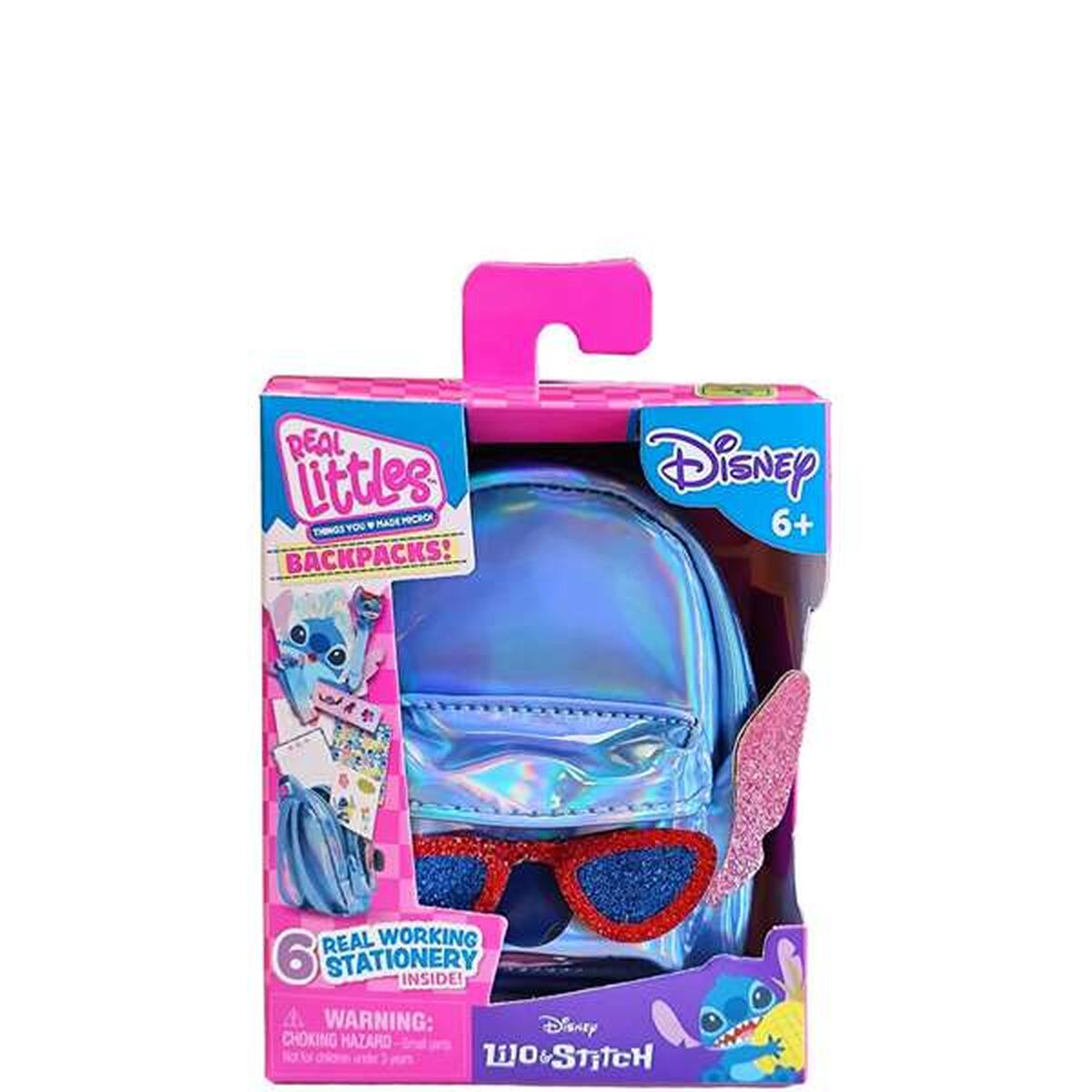 Ghiozdan Stitch Albastru (6 Unități) - Birou și papetărie, Material școlar și educațional