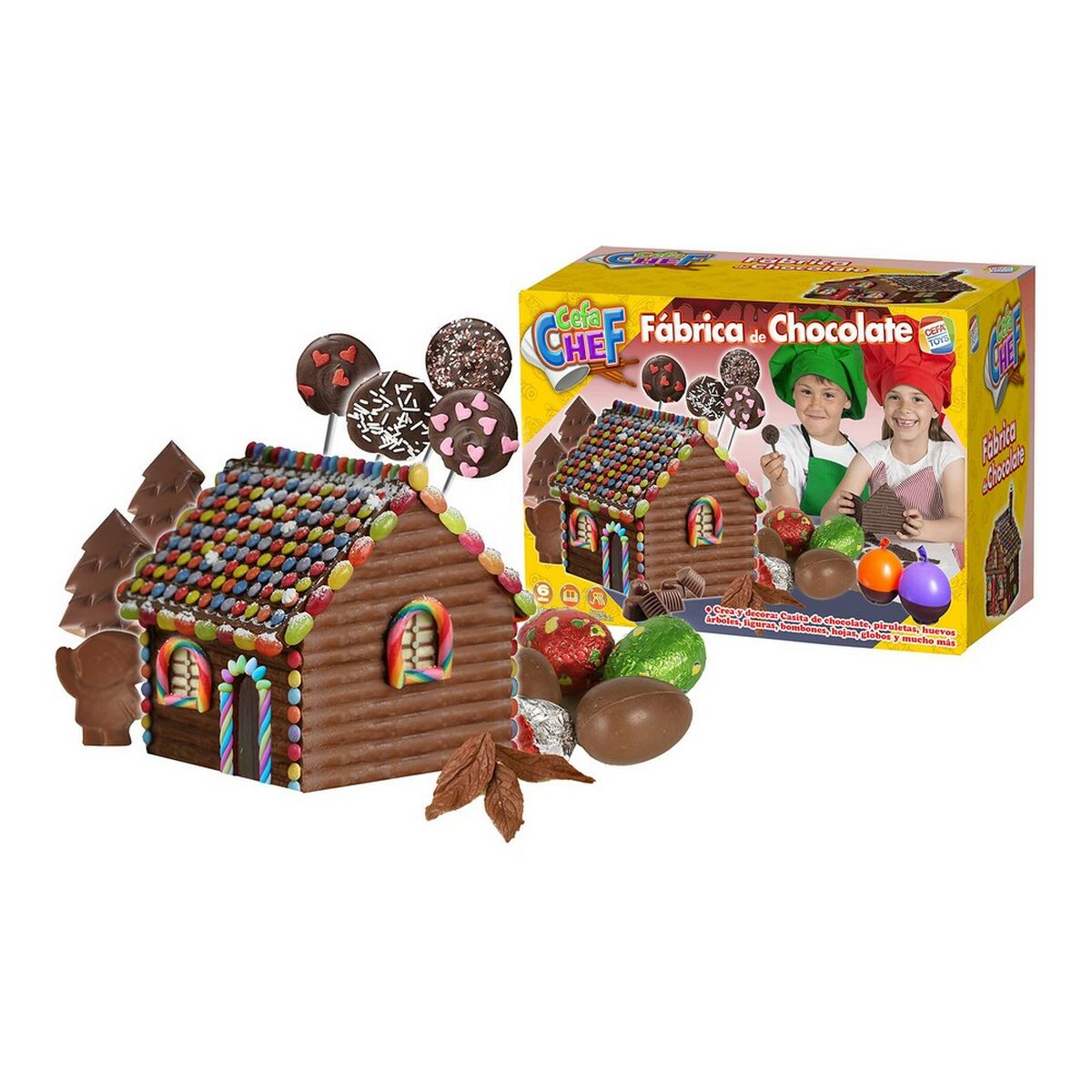 Set Fábrica de Chocolate Cefatoys 21791 (ES) - Jucarii si jocuri, Imitații de jocuri