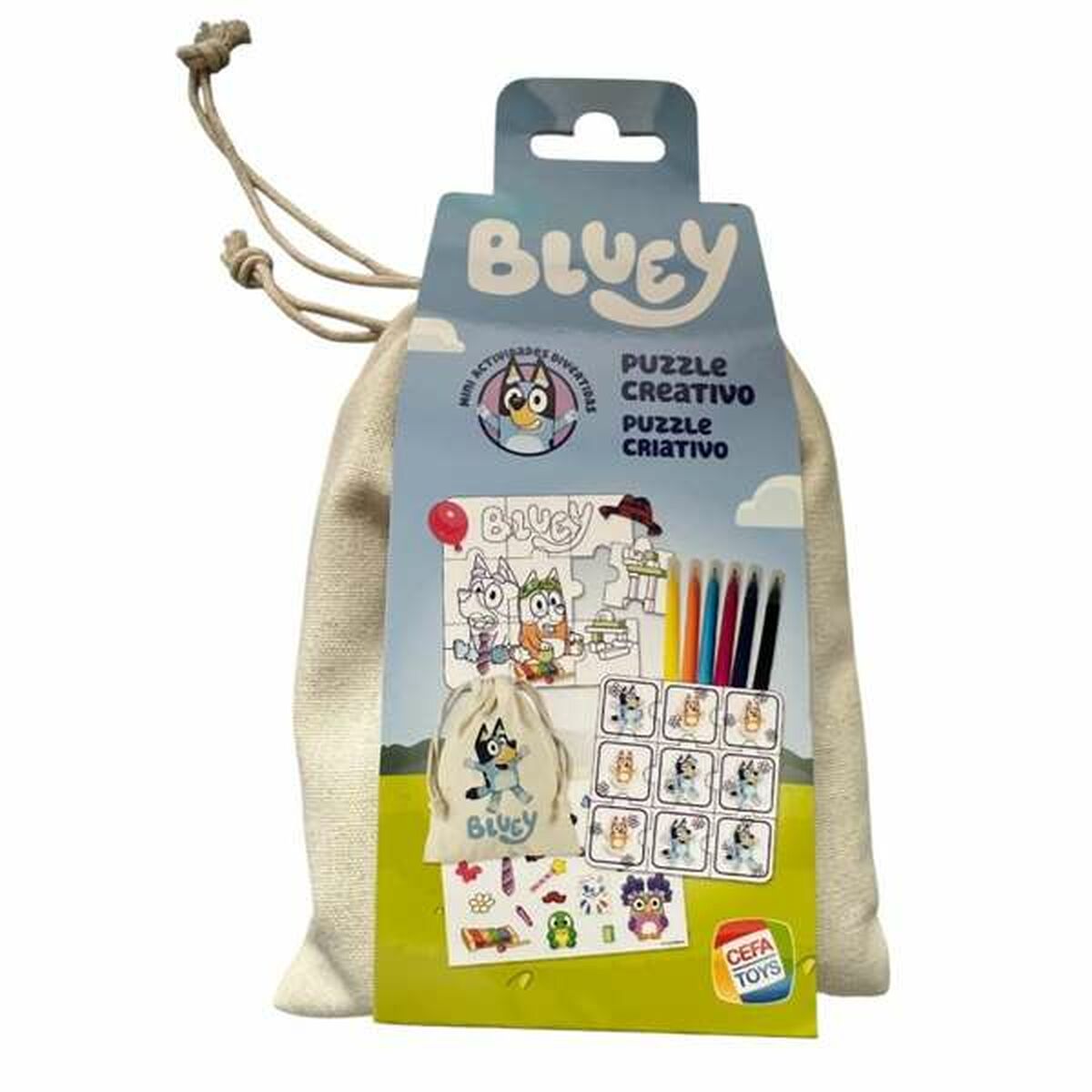 Set pentru desen Bluey - Jucarii si jocuri, Activități creative