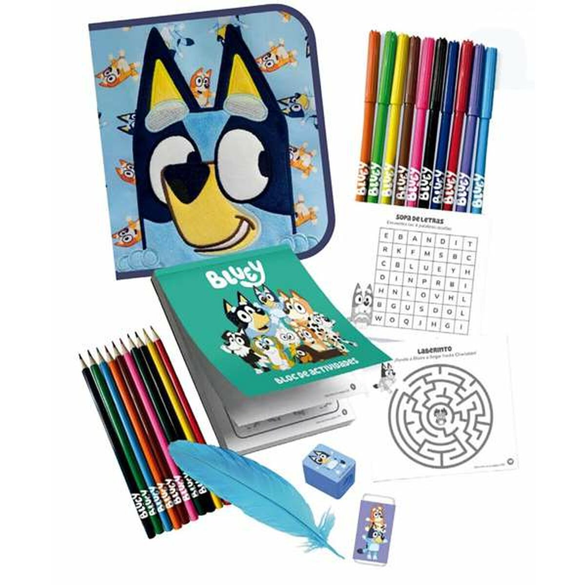 Geantă Universală Cefatoys Bluey - Birou și papetărie, Material școlar și educațional