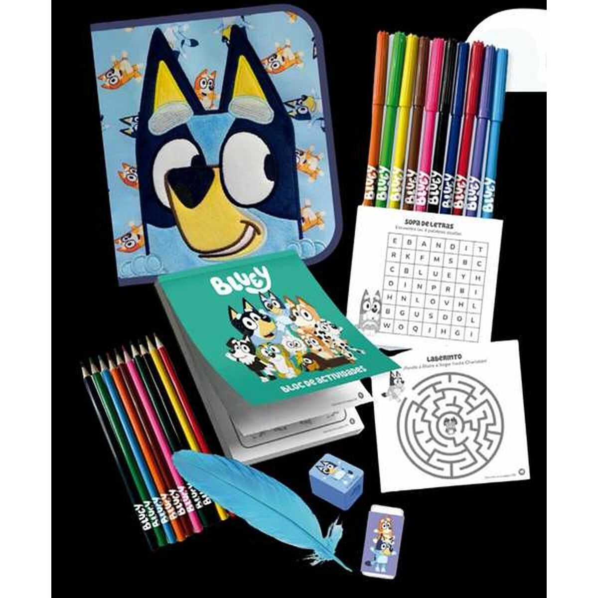 Geantă Universală Cefatoys Bluey - Birou și papetărie, Material școlar și educațional