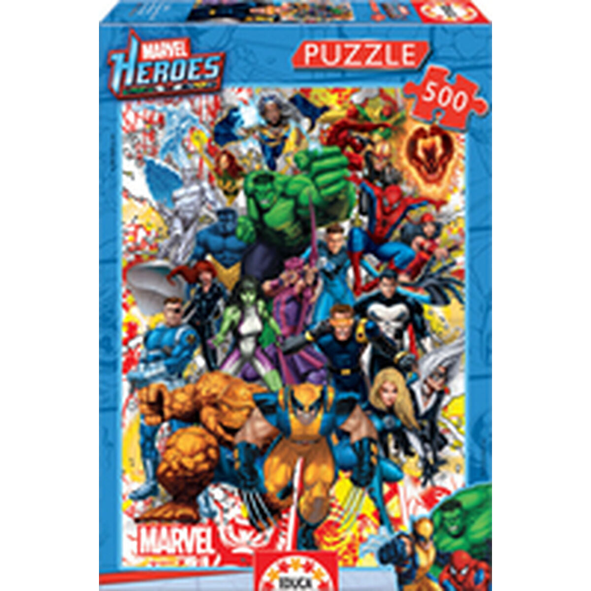 Puzzle Marvel Heroes Educa 500 Piese - Jucarii si jocuri, Puzzle-uri și puzzle-uri