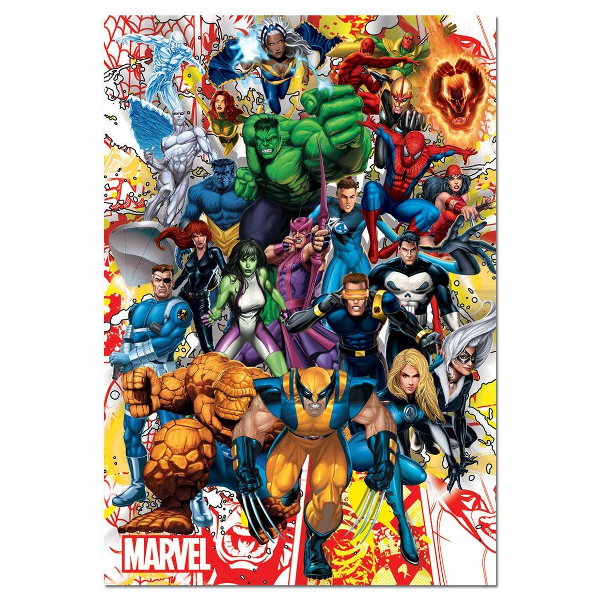 Puzzle Marvel Heroes Educa 500 Piese - Jucarii si jocuri, Puzzle-uri și puzzle-uri