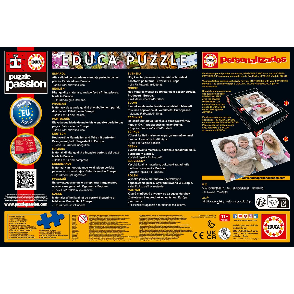 Puzzle Marvel Heroes Educa 500 Piese - Jucarii si jocuri, Puzzle-uri și puzzle-uri